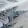 Bieżnik EUROFIRANY Cho 4051 45 x 140 cm Naturalny Materiał Bawełna