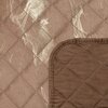 Narzuta EUROFIRANY D91 Luiz 6 220 x 240 cm Ciemnobeżowo-złoty Materiał Poliester