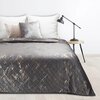 Narzuta EUROFIRANY D91 Luiz 6 170 x 210 cm Stalowo-złoty Kolor Stalowo-złoty