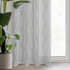 Firana gotowa EUROFIRANY Aleni 140 x 250 cm Srebrny Sposób zawieszenia Przelotki