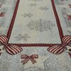 Obrus EUROFIRANY Cho 4067 100 x 100 cm Popielaty Kolor Popielaty