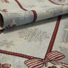 Obrus EUROFIRANY Cho 4067 100 x 100 cm Popielaty Materiał Bawełna