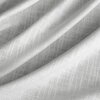 Zasłona EUROFIRANY Rosi 140 x 270 cm Biało-srebrny Materiał 5% len