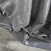 Zasłona EUROFIRANY Ebru 135 x 270 cm Stalowy Materiał 100% poliester