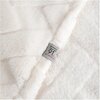 Koc EUROFIRANY D91 Caro 70 x 160 cm Kremowy Informacje dodatkowe Gramatura: 340 g/m2