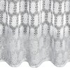 Firana gotowa EUROFIRANY Rozi 140 x 250 cm Biały Zawartość zestawu 1 x firana 140 x 250 cm