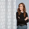 Firana gotowa EUROFIRANY Rozi 140 x 250 cm Biały Gwarancja 24 miesiące
