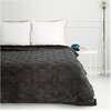 Koc EUROFIRANY D91 Caro 70 x 160 cm Stalowy Kolor Stalowy