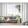 Zasłona EUROFIRANY Vesta 140 x 250 cm Biały Kolor Biały