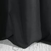 Zasłona EUROFIRANY Rita 140 x 175 cm Czarny Szerokość [cm] 140