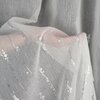 Firana gotowa EUROFIRANY Linzi 140 x 270 cm Biały Materiał 100% poliester