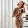 Firana gotowa EUROFIRANY Linzi 140 x 270 cm Biały Gwarancja 24 miesiące