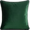Poszewka EUROFIRANY Melia 60 x 60 cm Ciemnozielony