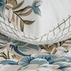 Pościel EUROFIRANY Spring 40 140 x 200 cm Biało-stalowy Materiał Satyna bawełniana