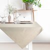 Obrus EUROFIRANY Sparkle 85 x 85 cm Kremowy Materiał Poliester