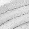 Narzuta EUROFIRANY Dimon 170 x 210 cm Biały Materiał Poliester