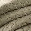 Narzuta EUROFIRANY Dimon 220 x 240 cm Ciemnobeżowy Materiał Poliester