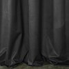 Zasłona EUROFIRANY Rosa 140 x 270 cm Czarny Materiał 100% poliester - welwet