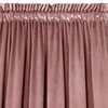 Zasłona EUROFIRANY Design 91 Rosa 140 x 270 cm Ciemnoróżowy