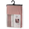 Zasłona EUROFIRANY Design 91 Rosa 140 x 270 cm Ciemnoróżowy Materiał 100% poliester