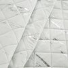 Narzuta EUROFIRANY D91 Blink 1 200 x 220 cm Biało-srebrny Wzór Przecierany