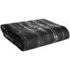 Narzuta EUROFIRANY D91 Blink 1 170 x 210 cm Czarno-srebrny