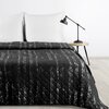 Narzuta EUROFIRANY D91 Blink 1 170 x 210 cm Czarno-srebrny Kolor Czarno-srebrny
