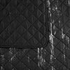 Narzuta EUROFIRANY D91 Blink 1 170 x 210 cm Czarno-srebrny Rozmiar [cm] 170 x 210