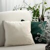 Poszewka EUROFIRANY Velvet 463237 45 x 45 x cm Ciemnozielony Wzór Gładki
