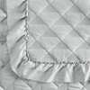 Narzuta EUROFIRANY Vanesa 220 x 240 cm Srebrny Rozmiar [cm] 220 x 240