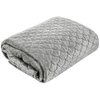 Narzuta EUROFIRANY Ariel 220 x 240 cm Srebrny Rozmiar [cm] 220 x 240