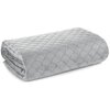 Narzuta EUROFIRANY Ariel 220 x 240 cm Srebrny