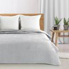 Narzuta EUROFIRANY Ariel 220 x 240 cm Srebrny Kolor Srebrny