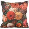 Poszewka EUROFIRANY Velvet 110 45 x 45 cm Ciemnozielono-pomarańczowy