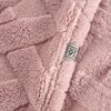 Koc EUROFIRANY D91 Caro 70 x 160 cm Pudrowy Róż Informacje dodatkowe Gramatura: 340 g/m2