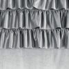 Zasłona EUROFIRANY Aura 140 x 270 cm Srebrny Szerokość [cm] 140