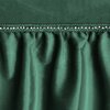 Zasłona EUROFIRANY Sami 140 x 250 cm Ciemnozielony Materiał 100% poliester
