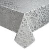 Obrus EUROFIRANY Simona 140 x 220 cm Srebrny Kolor Srebrny