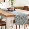 Obrus EUROFIRANY Simona 140 x 220 cm Srebrny Rozmiar [cm] 140 x 220