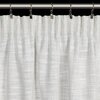Zasłona EUROFIRANY Rosi 140 x 270 cm Kremowy Materiał 5% len