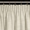 Zasłona EUROFIRANY Rosi 140 x 270 cm Ciemnobeżowy Materiał 5% len