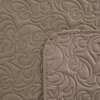 Narzuta EUROFIRANY Len 200 x 220 cm Brązowy Rozmiar [cm] 200 x 220