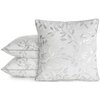 Poszewka EUROFIRANY Velvet 45 x 45 cm Kremowy Rodzaj zapięcia Zamek