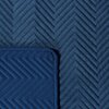 Narzuta EUROFIRANY Sofia 170 x 210 cm Granatowy Rozmiar [cm] 170 x 210