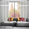 Firana gotowa EUROFIRANY Kiara 140 x 250 cm Biały Gwarancja 24 miesiące
