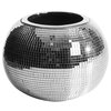 Wazon EUROFIRANY Mirona 22 x 22 x 16 cm Srebrny
