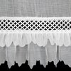 Firana gotowa EUROFIRANY Katrin 150 x 60 cm Biały Zawartość zestawu 1 x firana 150 x 60 cm