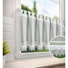 Firana gotowa EUROFIRANY Katrin 150 x 60 cm Biały Gwarancja 24 miesiące