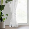 Firana gotowa EUROFIRANY Karen 140 x 270 cm Biały Materiał 100% poliester