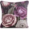 Poszewka EUROFIRANY Velvet 119 45 x 45 cm Fioletowo-czarny